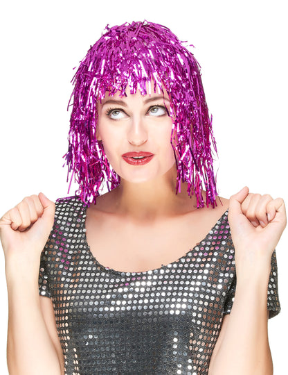 Kovinska lasulja za odrasle fuchsia