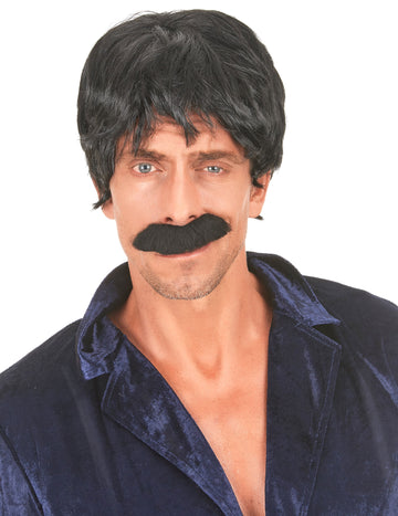Črna pevka Disco Man lasulja