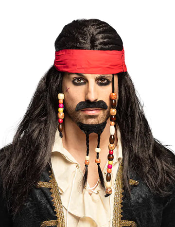 Gusarska lasulja z rdečimi moškimi Bandana