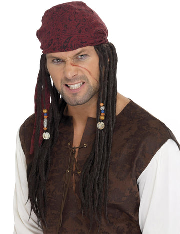 Dreadlocks Man Pirate lasulja