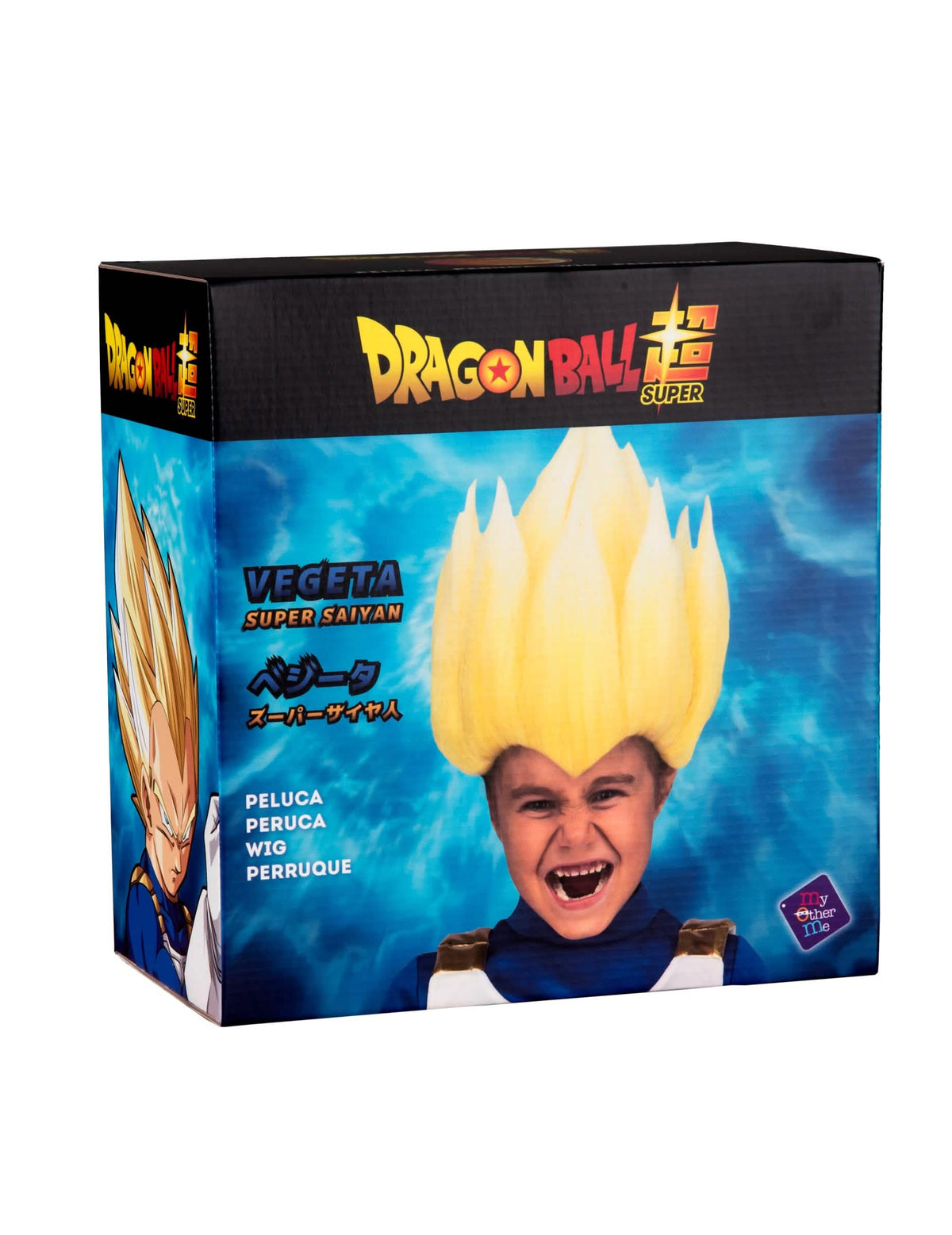 Škatla za embalažo otroške lasulje Super Saiyan Vegeta Dragon Ball