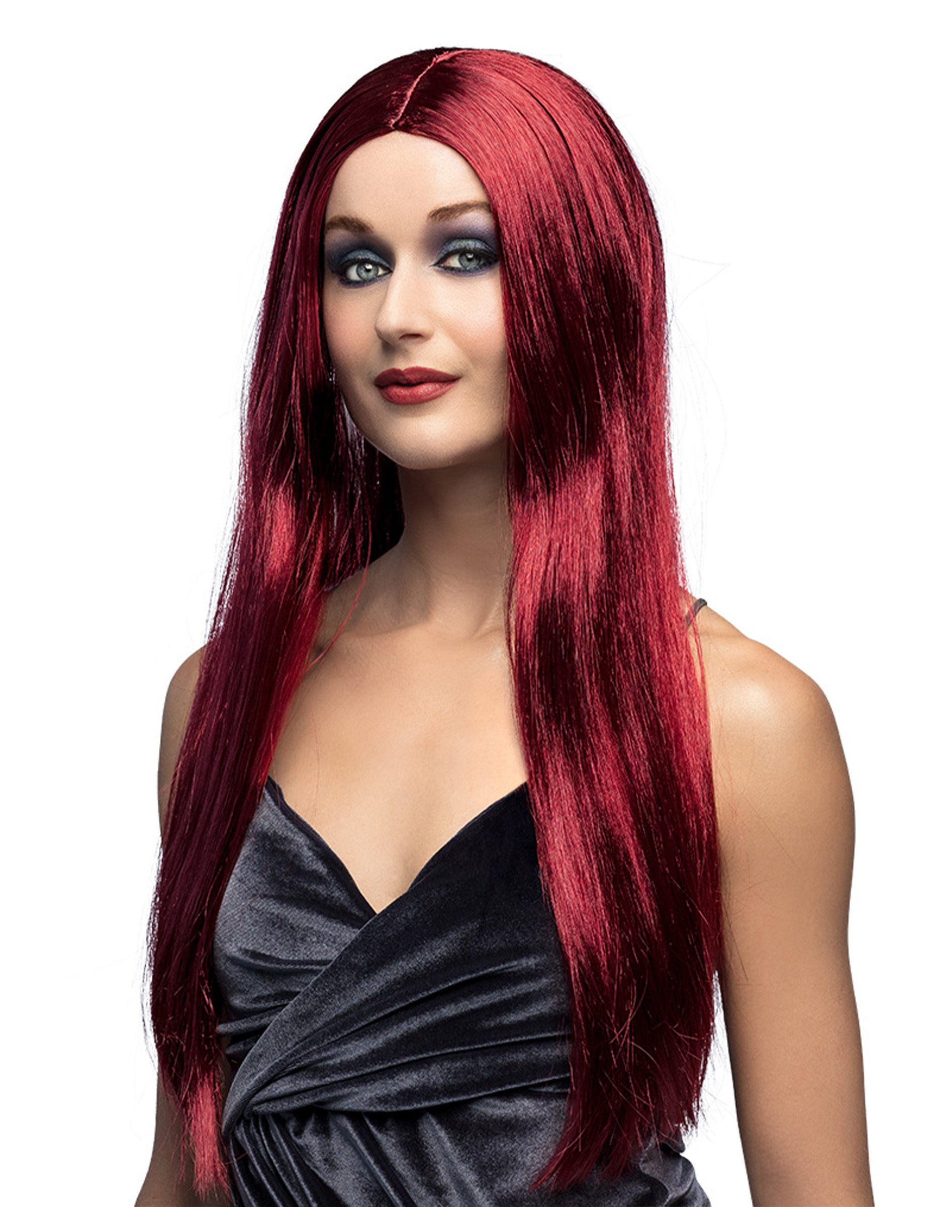 Vampirska lasulja za ženske dolga vijolična