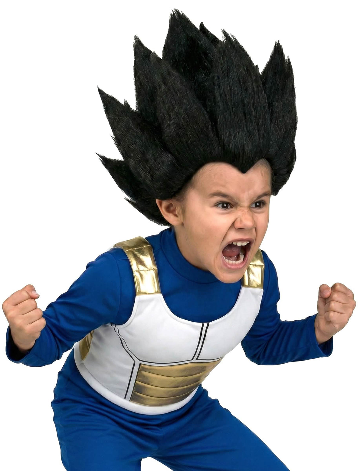 Profilni pogled na lasuljo Vegeta Dragon Ball™ za otroka