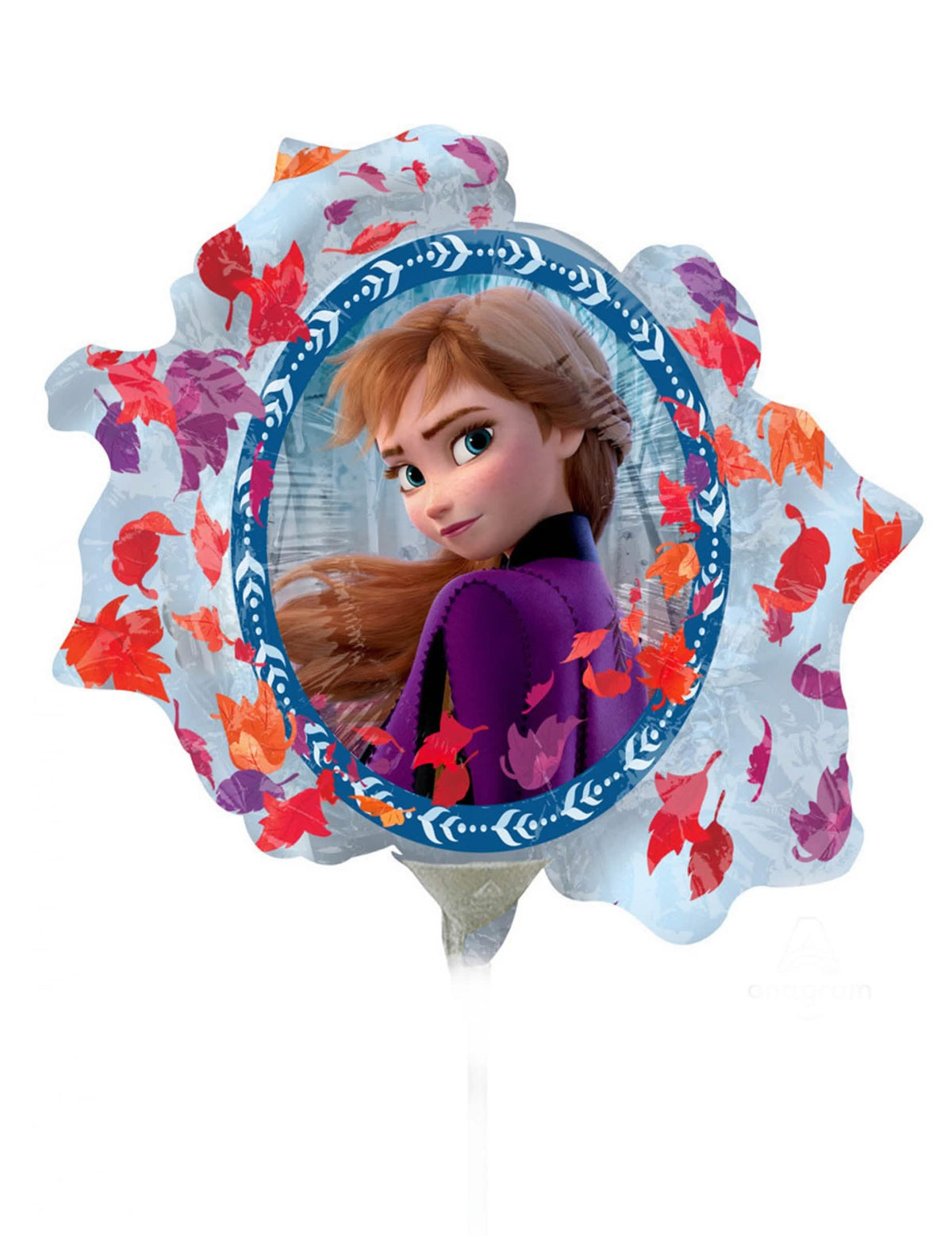Obraz z Ano z aluminijskim balonom Elsa in Ana Ledeno kraljestvo 2