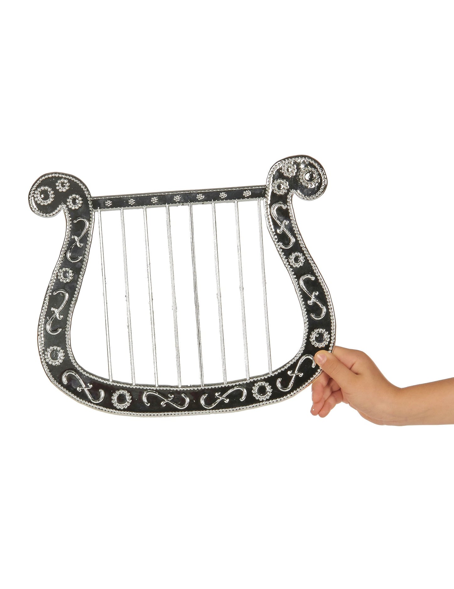 Pogled na majhno harfo za kostum