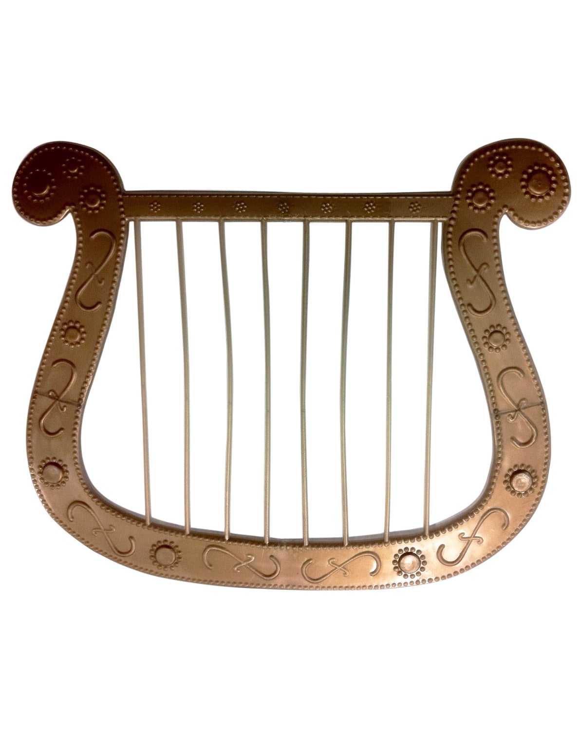 Petite harpe d'ange pour adulte dorée