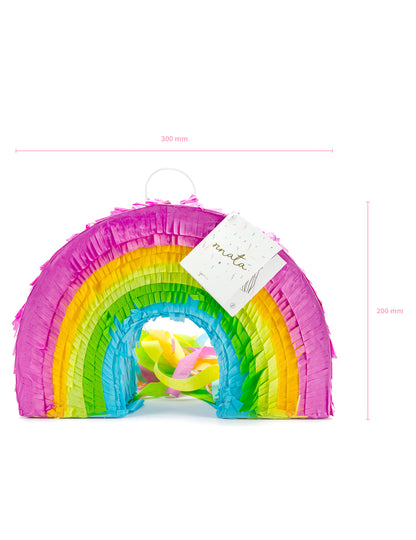 Piñata mavrica 30 x 20 x 10 cm