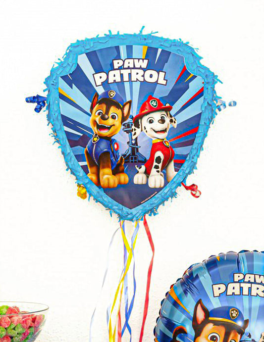 Modra vlečna piñata Pat'patrouille™ 33 x 38 cm