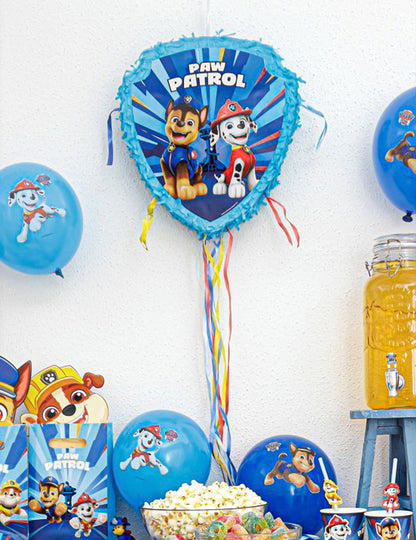 Modra vlečna piñata Pat'patrouille™ 33 x 38 cm