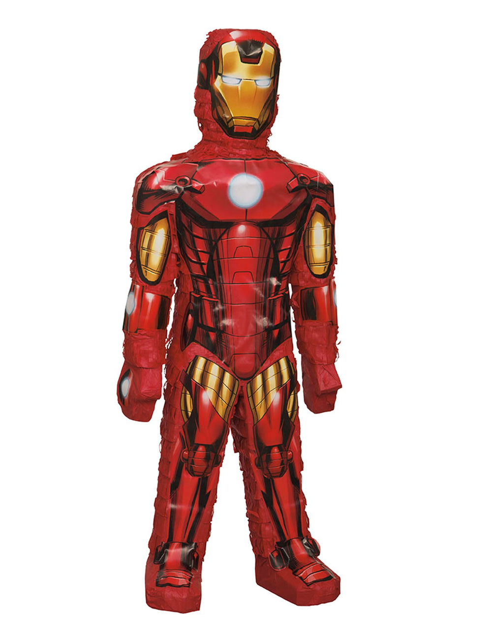 Piñata Iron Man pour enfant rouge et dorée