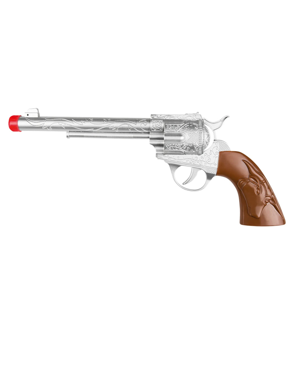 Vue de profil du pistolet sonore cowboy