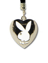 Bijou de téléphone Playboy pour adulte argenté