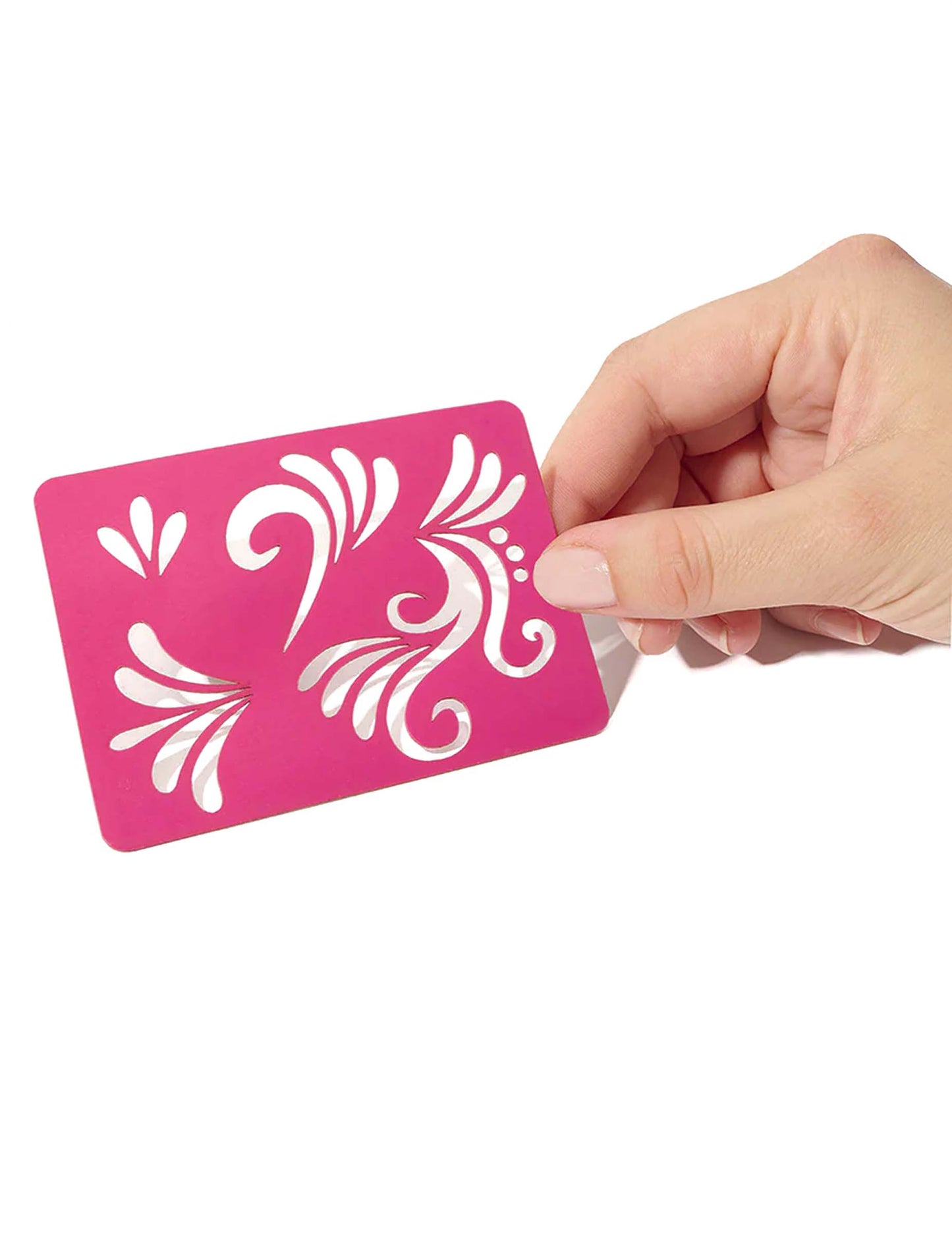 Stencil withEable Makeup Arabesque