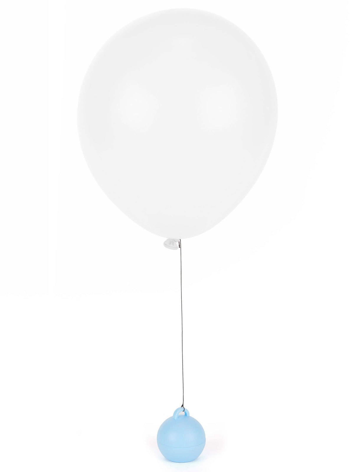 Postavitev s helijevim balonom v obliki uteži za okrasitev