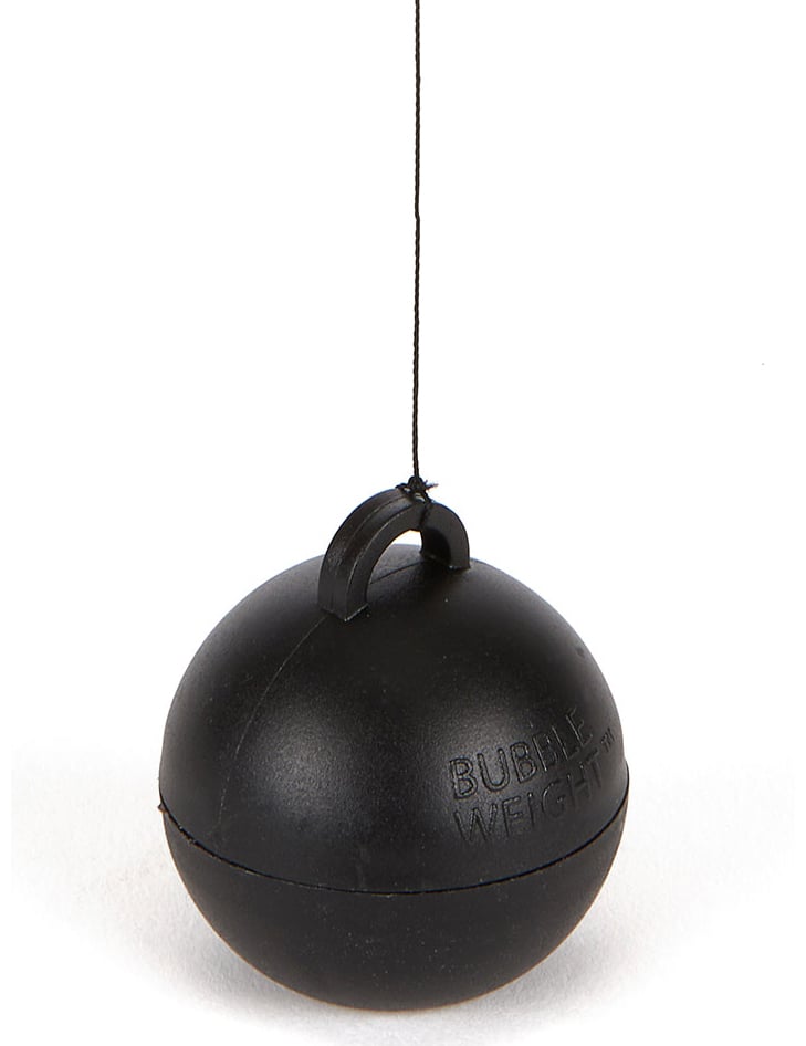 Teža črnega helijevega balona 35 g