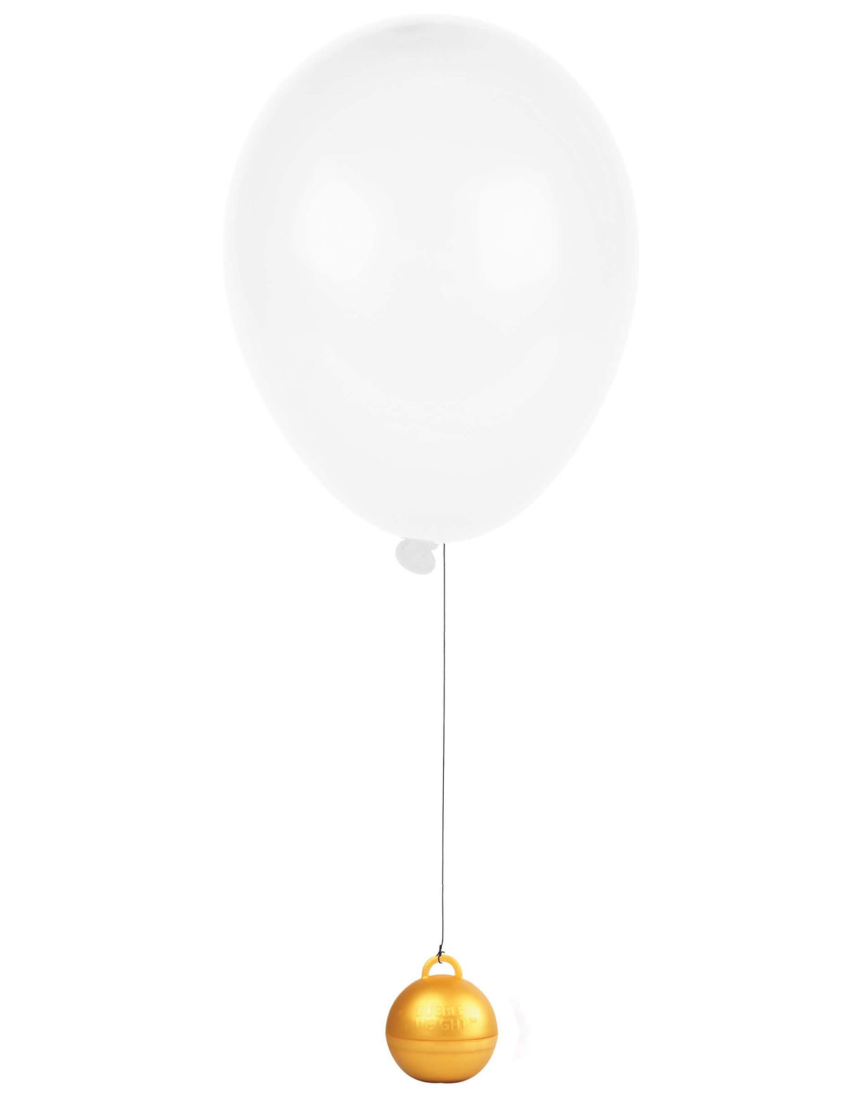 Teža za helijev balon zlate barve