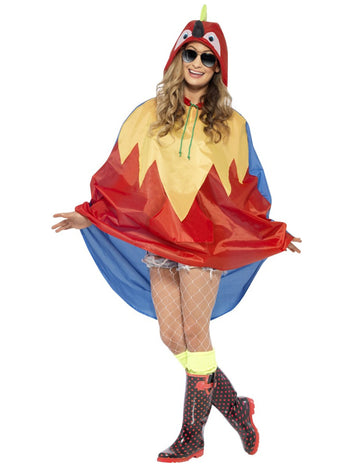 Papagajev pončo za odrasle 