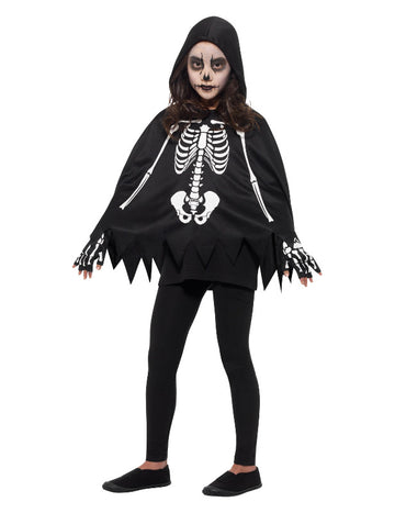 Otroški skeletni pončo 