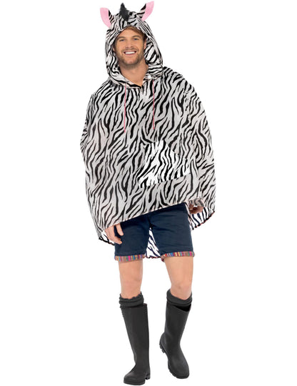 Odrasli zebra poncho