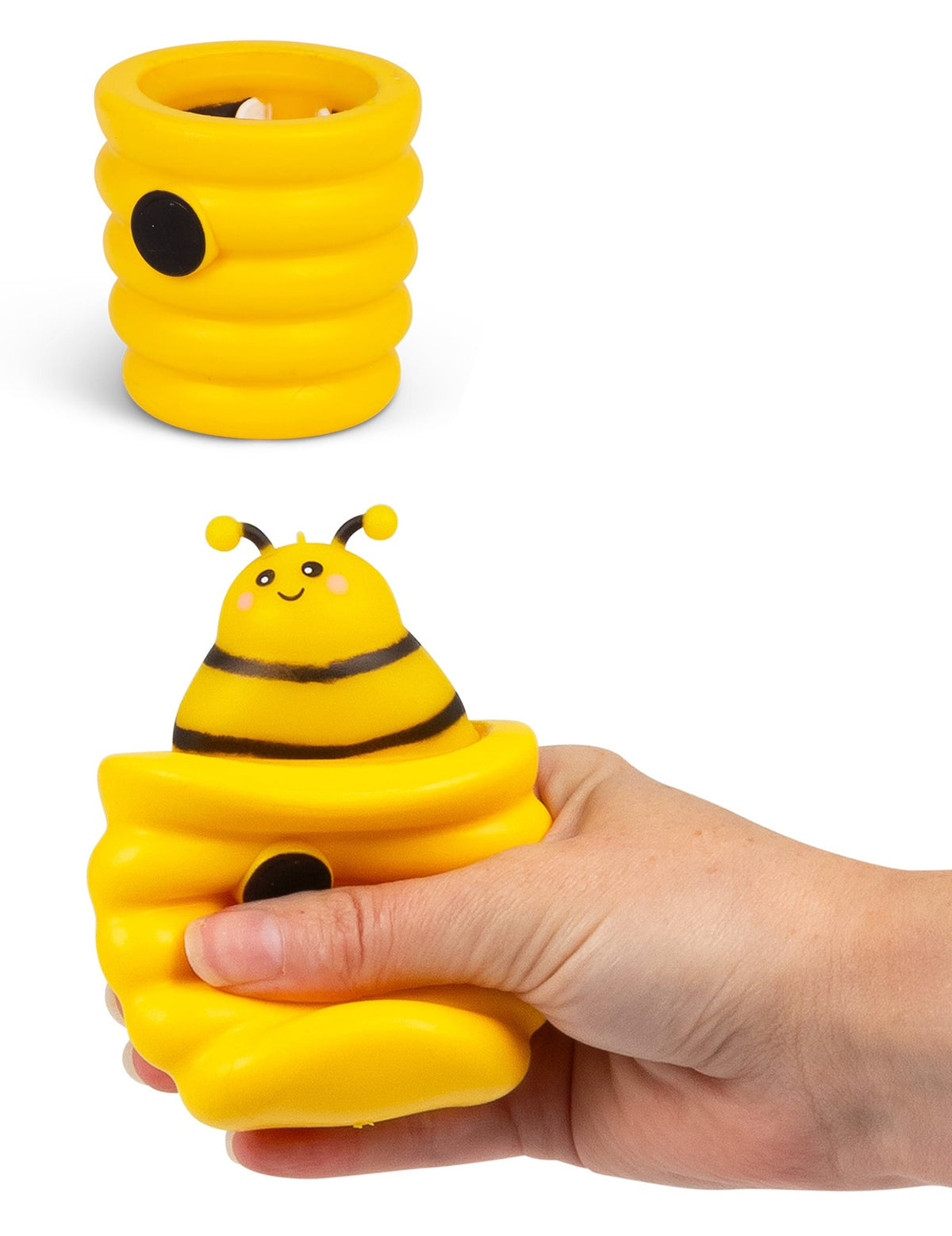 Jouet Pop Up Abeille pour enfant jaune et noir
