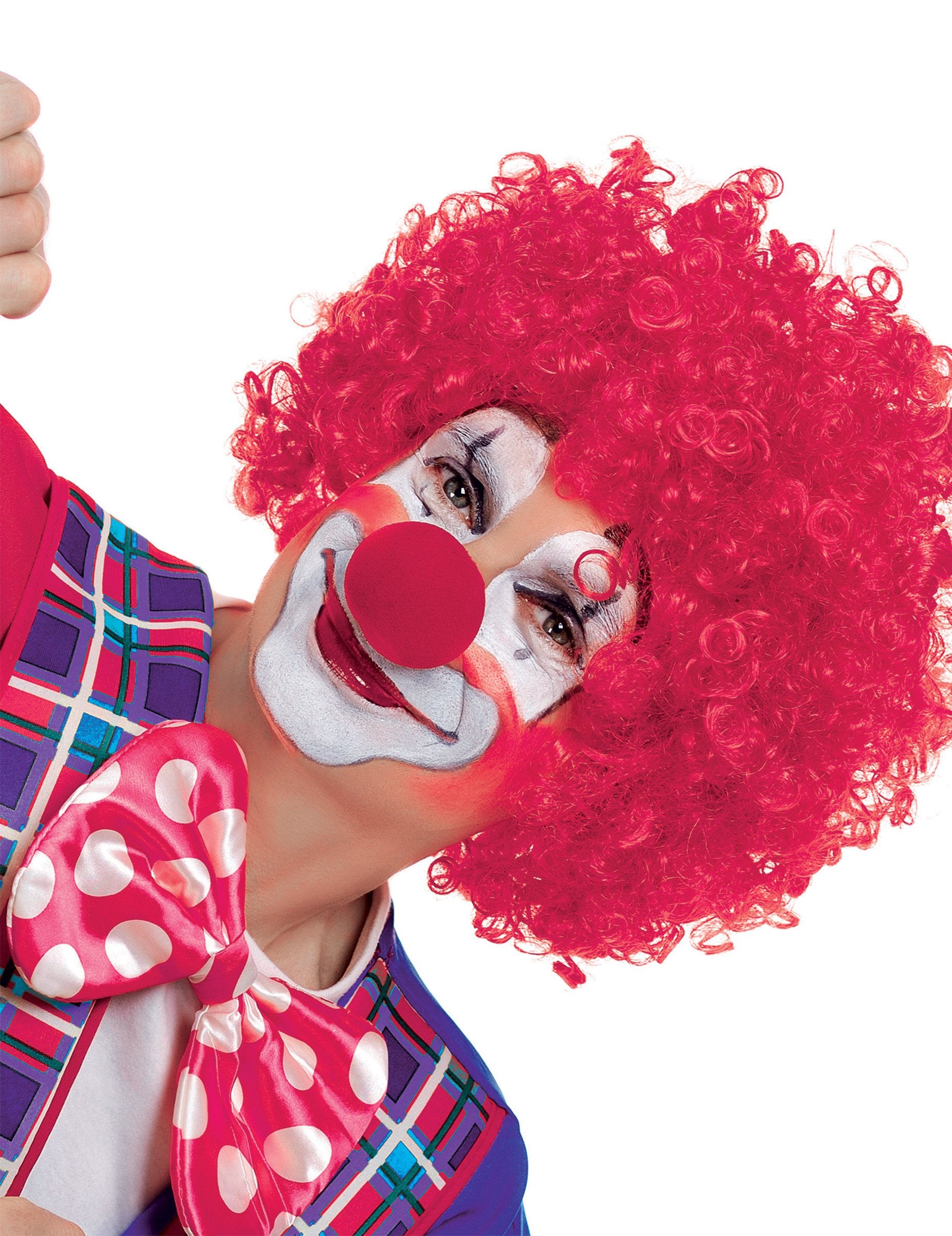Exemple de maquillage de clown du pot de maquillage professionnel à l'eau pour adulte et enfant