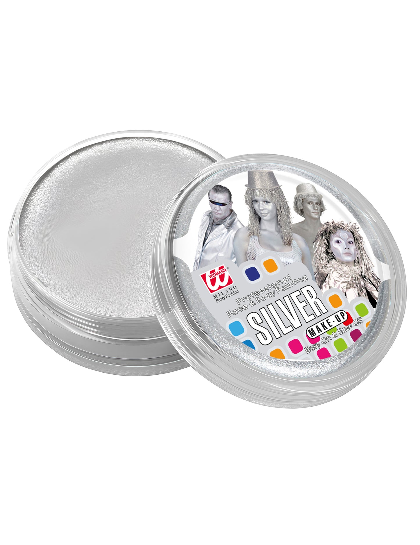 Profesionalna srebrna posodica za ličila 25 g