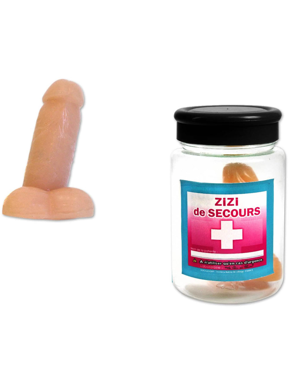 Rezervni penis za odrasli v barvi kože