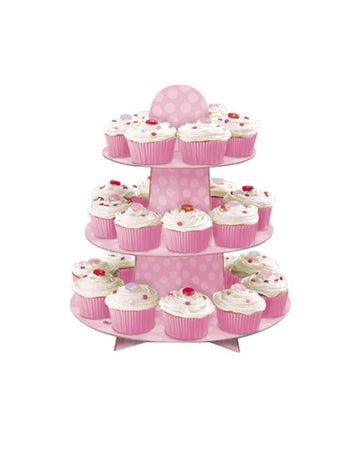34 cm 34 cm Pink Cupcake zaslon