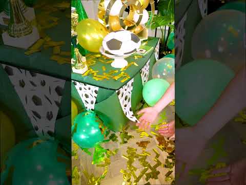 Guirlande à fanions Foot party 6 m