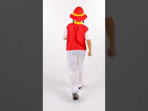 Déguisement chien pompier rouge enfant