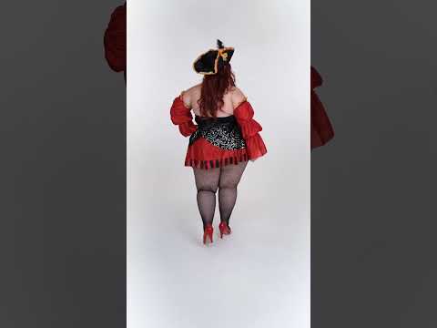 Déguisement Pirate rouge pour femme - Premium