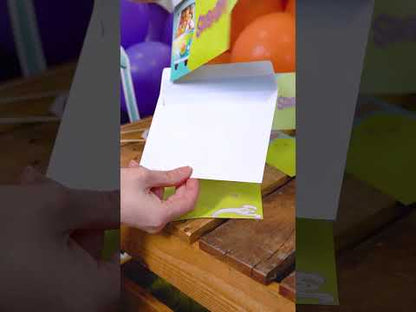 8 vabilnih kartic s Scooby-Doo Envolpess 10x16cm