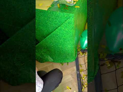 Zelena plastična prt travnata učinek 137 x 274 cm