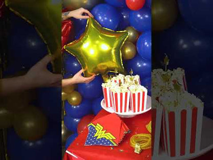 Zlata zvezda Aluminijasta žoga 45 cm