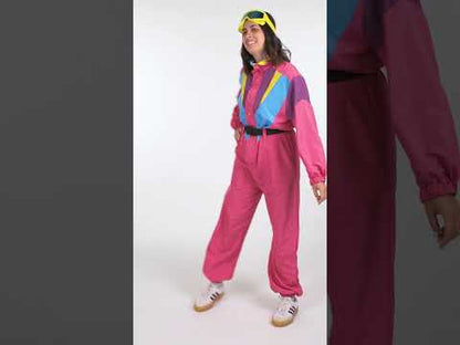 Ženska vintage smučarska obleka