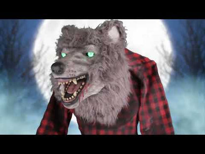 Décoration Animée Homme-Loup Enragé 200 cm