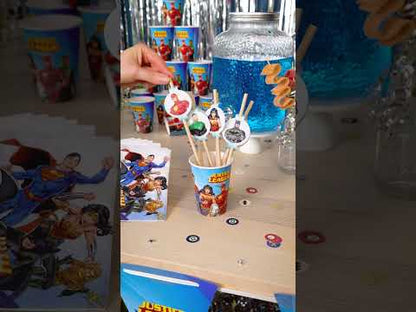 8 Bolting Medalon za Carton Justice League 20cm