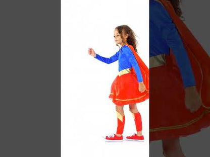 Kostum Supergirl™ klasičen za deklice 