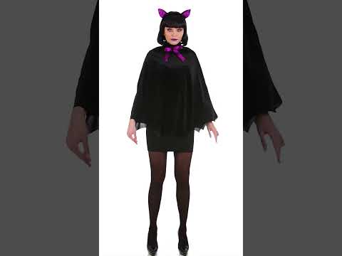 Poncho chauve souris femme