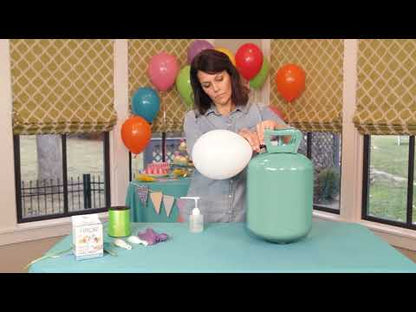 Majhna hi-float steklenica s črpalko za helijeve balone 150ml