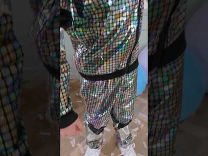 Déguisement jogging disco années 80 adolescent
