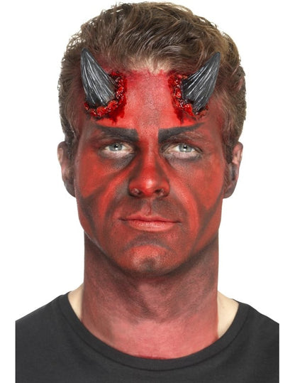 Proteza lateksa za Halloween Črni hudič