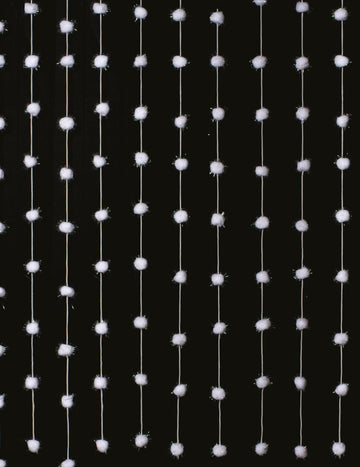 Zavesa iz bombažne kroglice 2m x 90cm cm