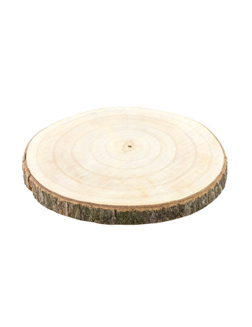 Rondin de bois naturel 10 à 12 cm pour décoration mariage
