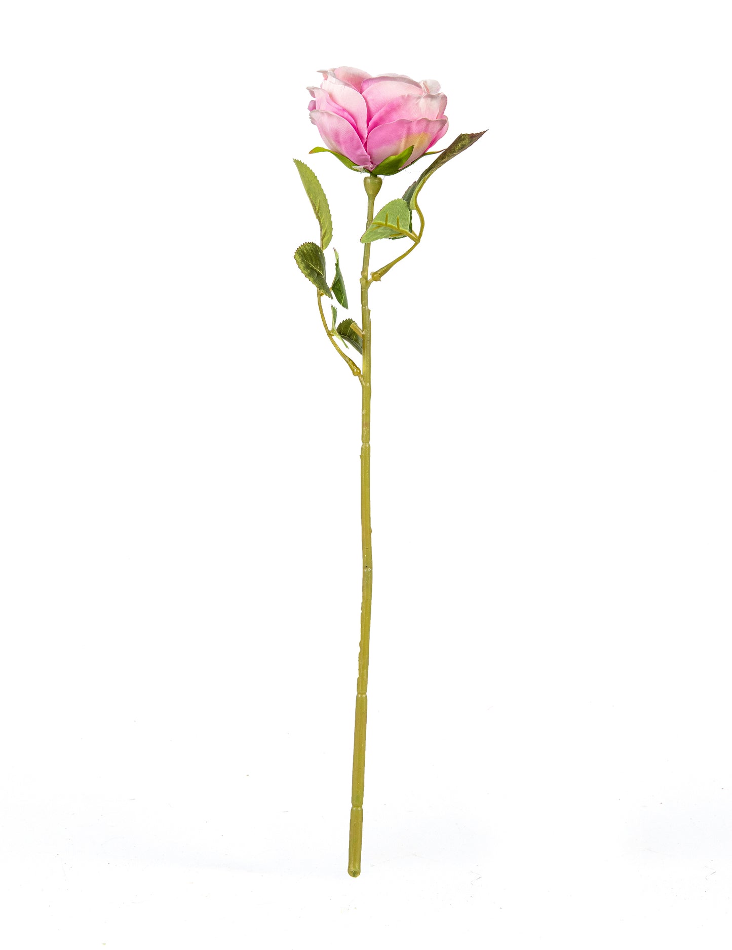 Rose umetno roza na palici 42 cm