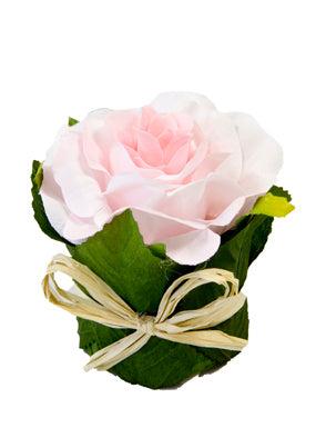 Vrtnica v listnatem loncu 8 x 6 cm, rustikalna dekoracija