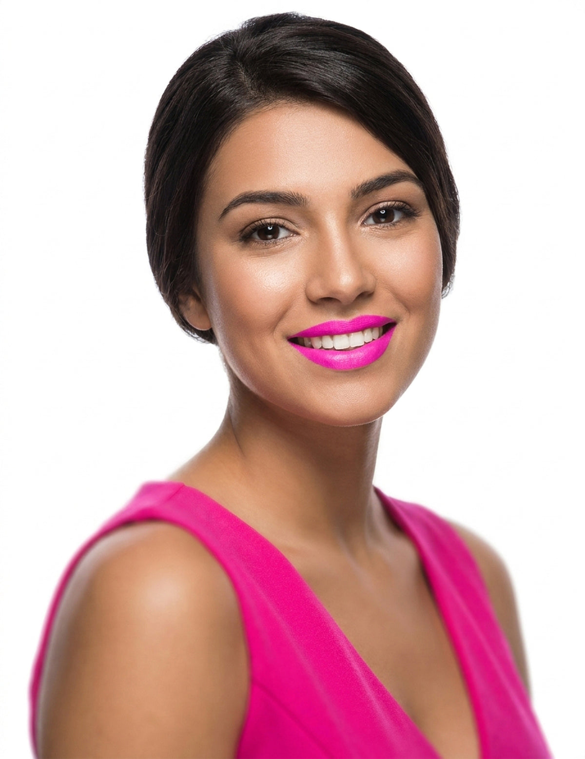 Roza fluorescentna šminka