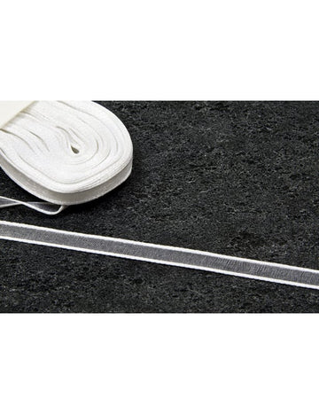 Fini organza beli trak 10 m