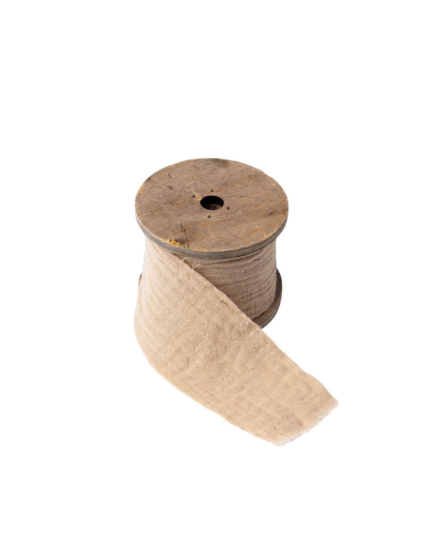 Bež bombažni gazni trak 4,5 cm x 3 m boemski slog