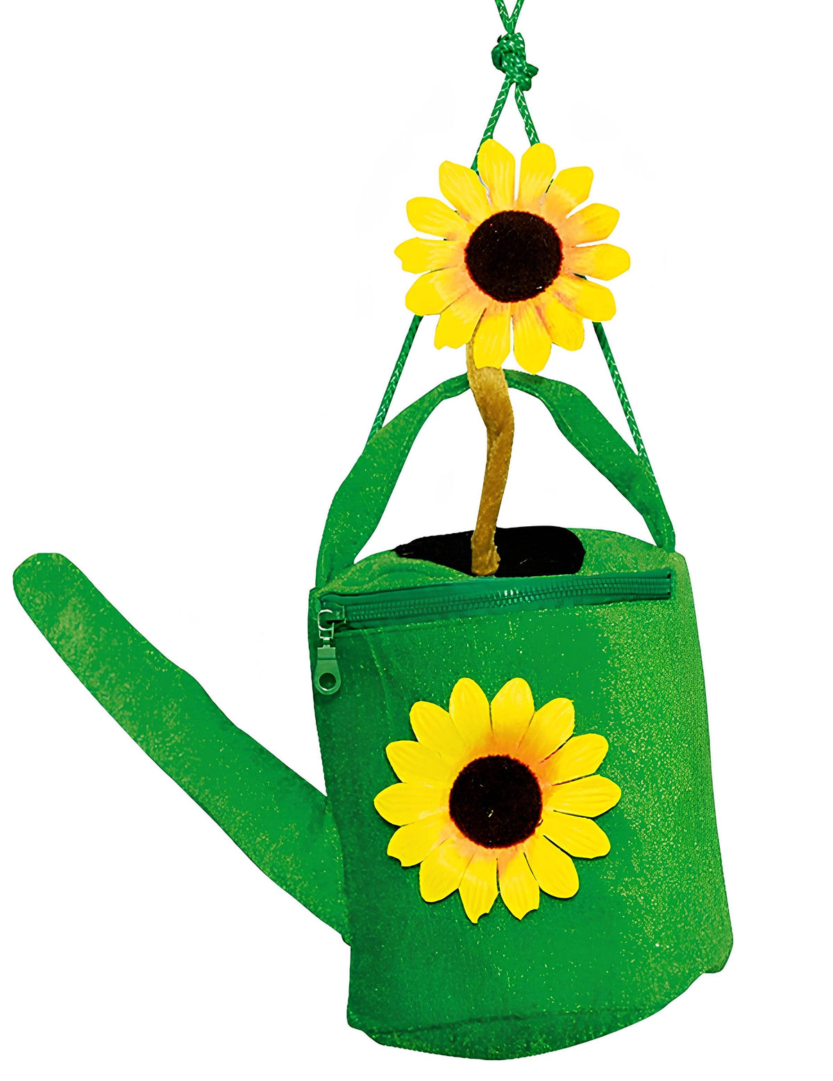 Sac arrosoir tournesols vert